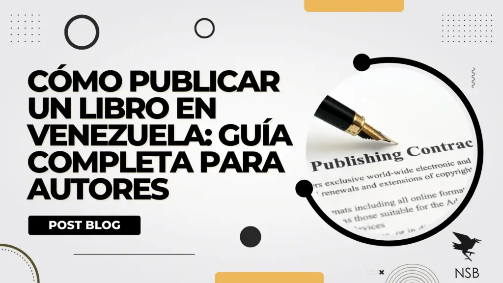 Cómo publicar un libro en Venezuela